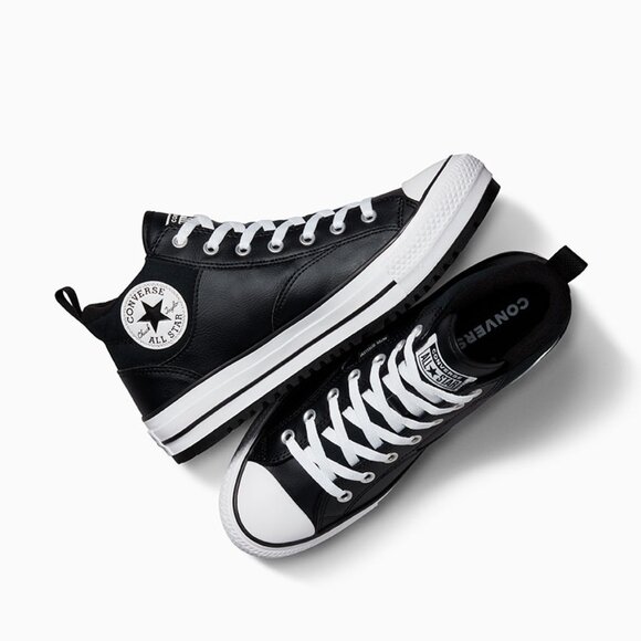 Converse Chuck Taylor All Star Malden Street Boots Mid Black Men's 10 A04477C - Picture 10 of 13